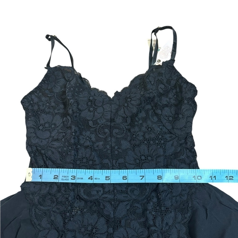 Free People Revolve HAH Sexy Maid to Wear Bodysuit in Noir Lace Sz Small NWT - Picture 8 of 13